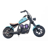 MINI STRT Bike Electric Motorcycle for Kids (oltre 6 anni) con luce, altoparlanti, effetto fumo - Challenger 12 Plus