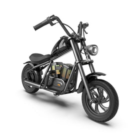 Mini Motorcycle Elektrofahrrad mit Bluetooth -Lautsprecher und LED -Leuchten für Kinder - Cruiser 12 Plus