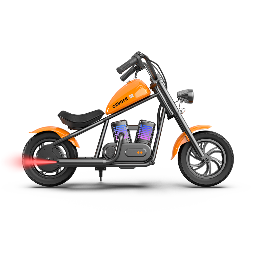 Mini Motorcycle Electric Bike with Bluetooth Speaker and LED Lights fo