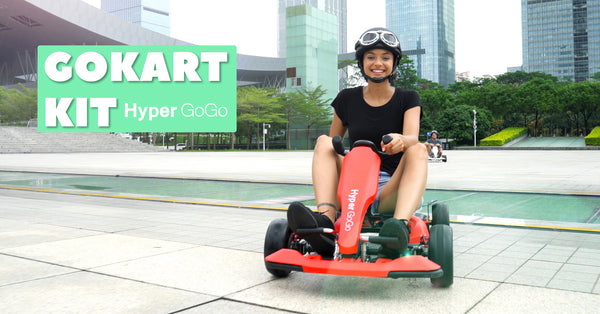 Dual diversión con su propio Gokart: Hoverboard + Gokart Drive