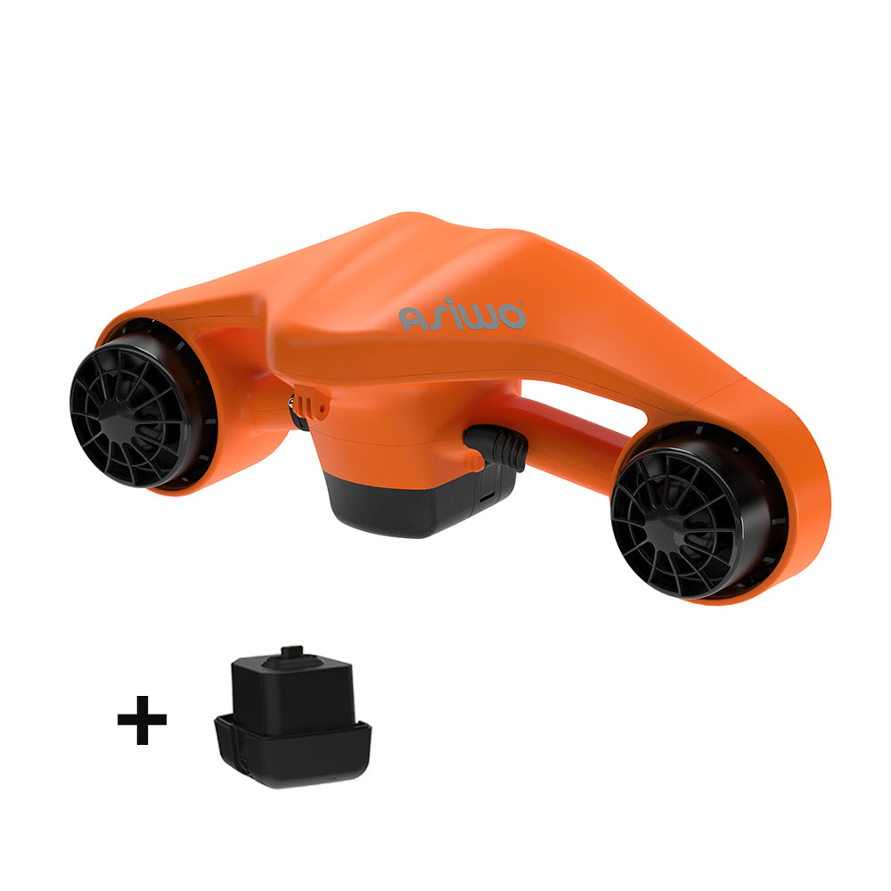 ASIWO Manta S Sea scooter with 2 Batteries - Orange