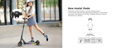 folding-electric-scooter-for-kids-b2-new-assist-mode