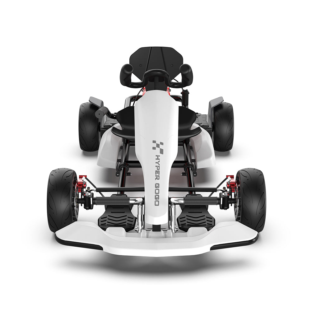 H Racer HYPER GoGo Go-Kart Bundle, Racing as a Pro. H-racer hoverboard gokart ...