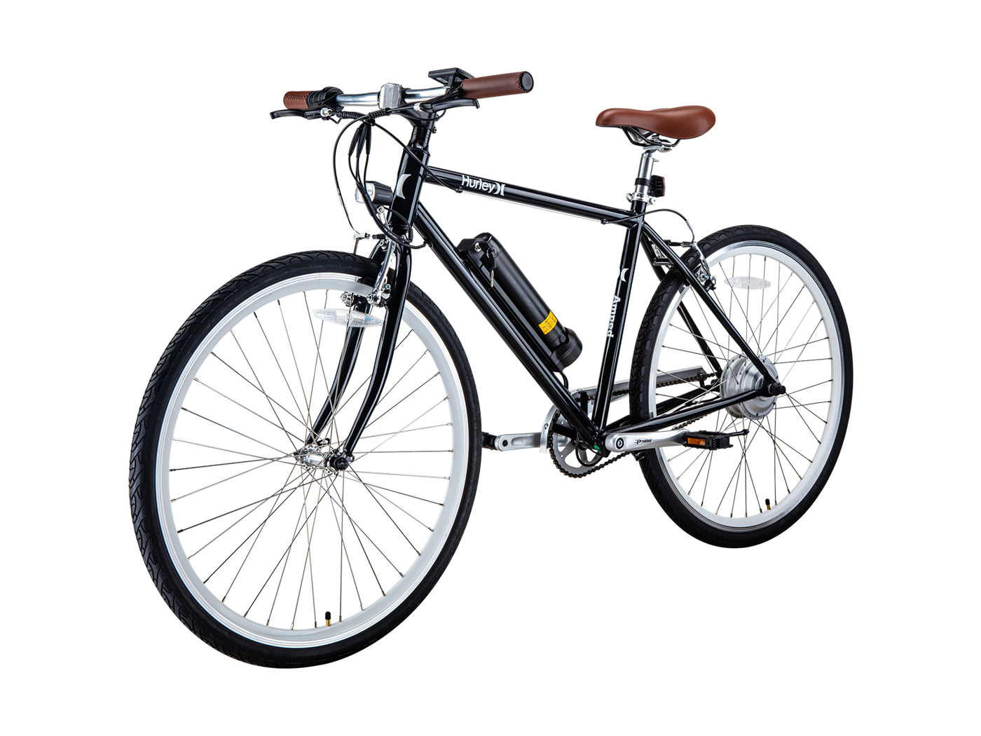Hurley Hybrid-Bicycles Amped Single Speed E-Bike