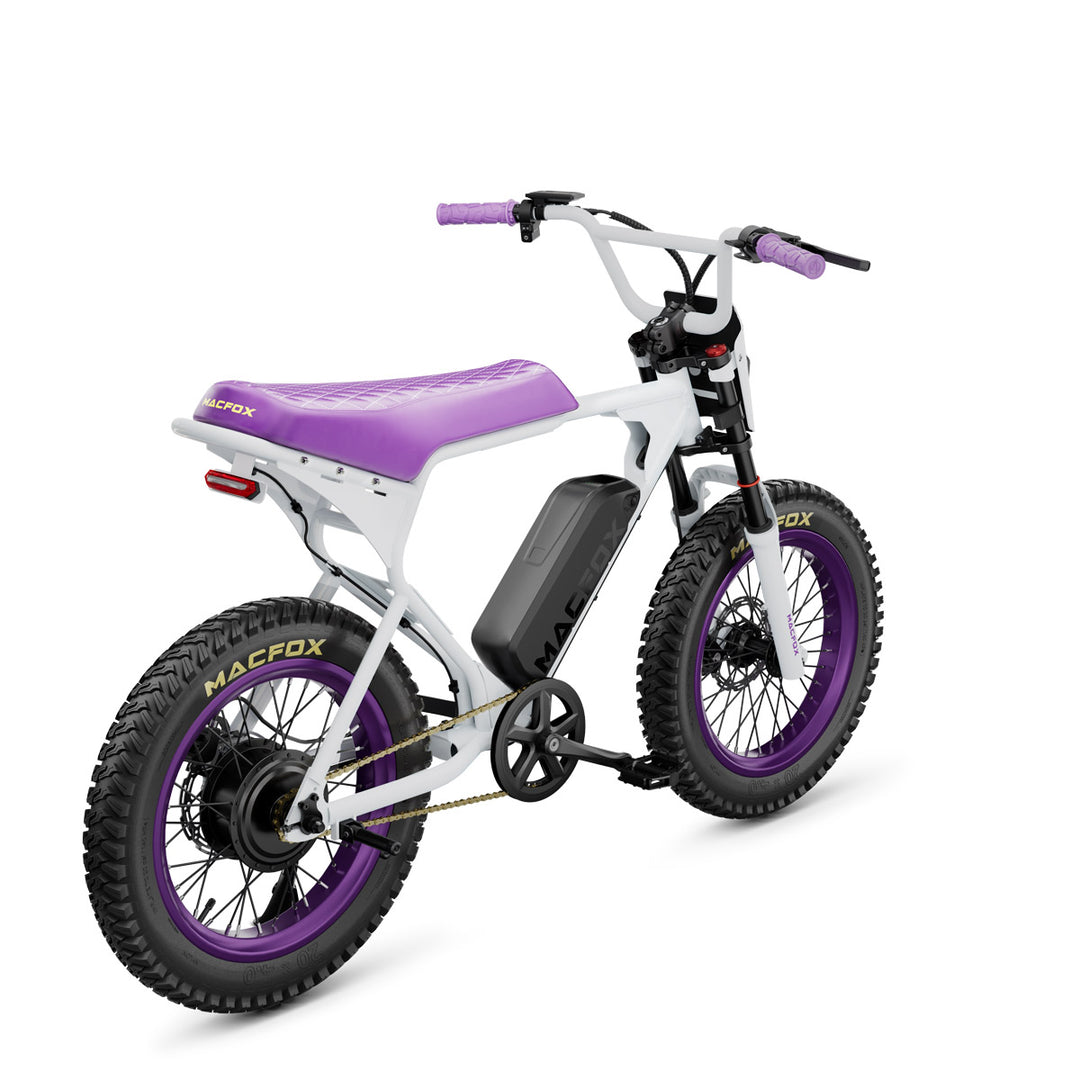 バイイーページ Macfox X1S × Bs.zay Electric Bike – 750W Peak Motor, 20 MPH, 20