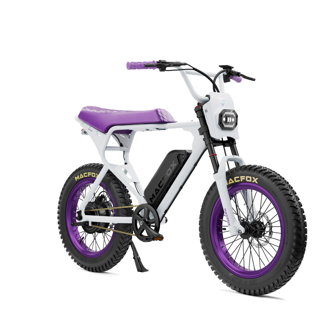 Macfox X1S × Bs.zay Electric Bike – 750W Peak Motor, 20 MPH, 20