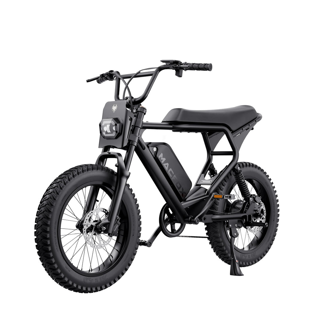 Macfox X2 Electric Mountain Bike - Full Suspension, 20
