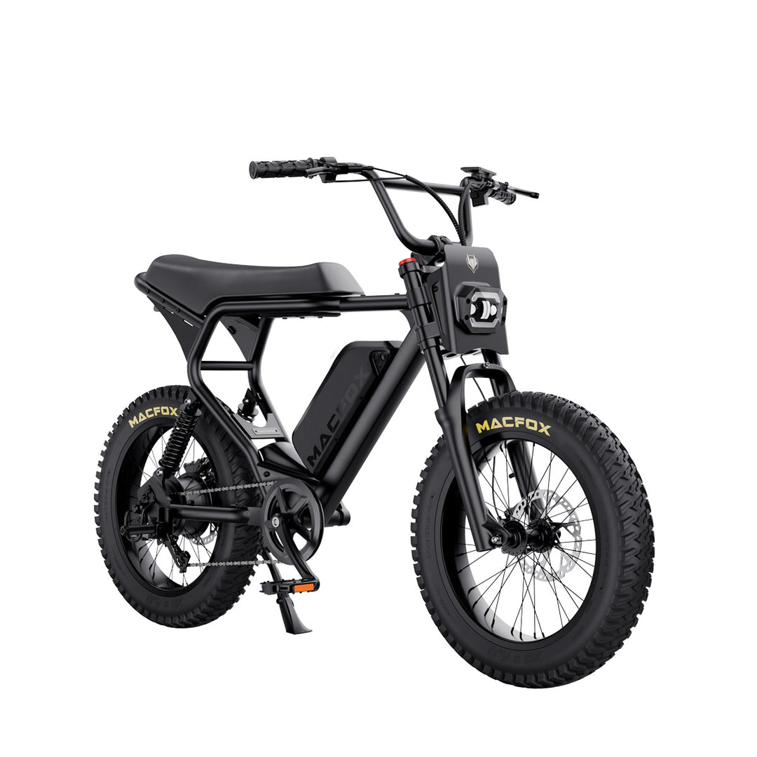 Macfox X2 Electric Mountain Bike - Full Suspension, 20
