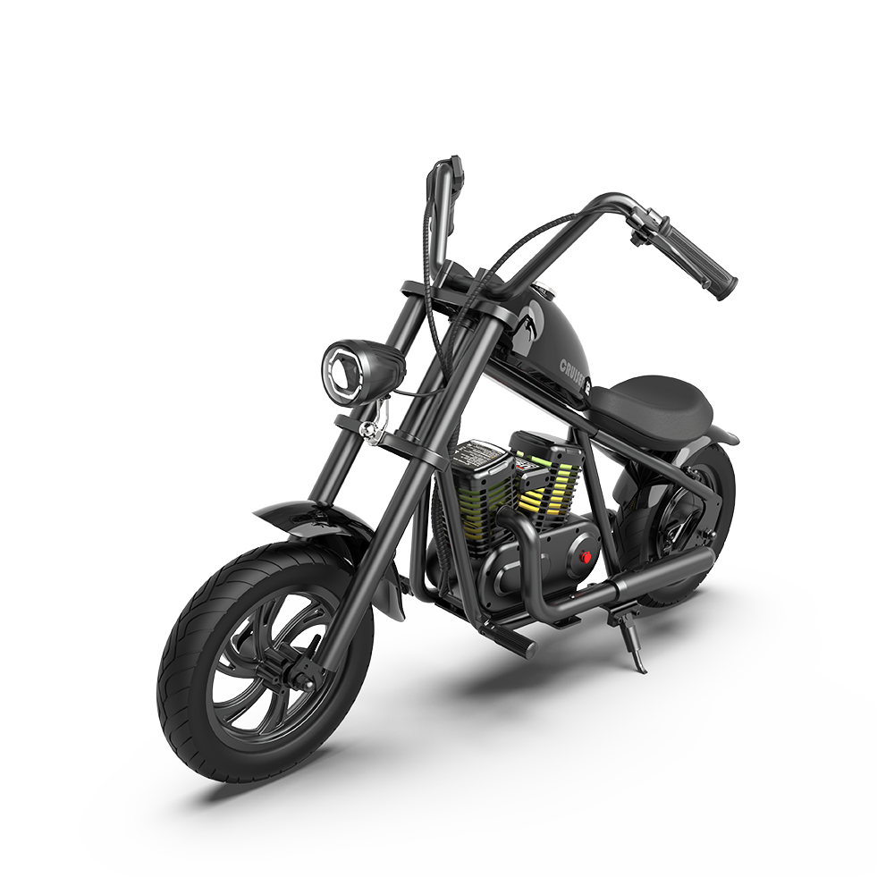 Running Mini Motorcycles Mini Motorcycle Electric Bike with Bluetooth Speaker and LED Lights fo ...