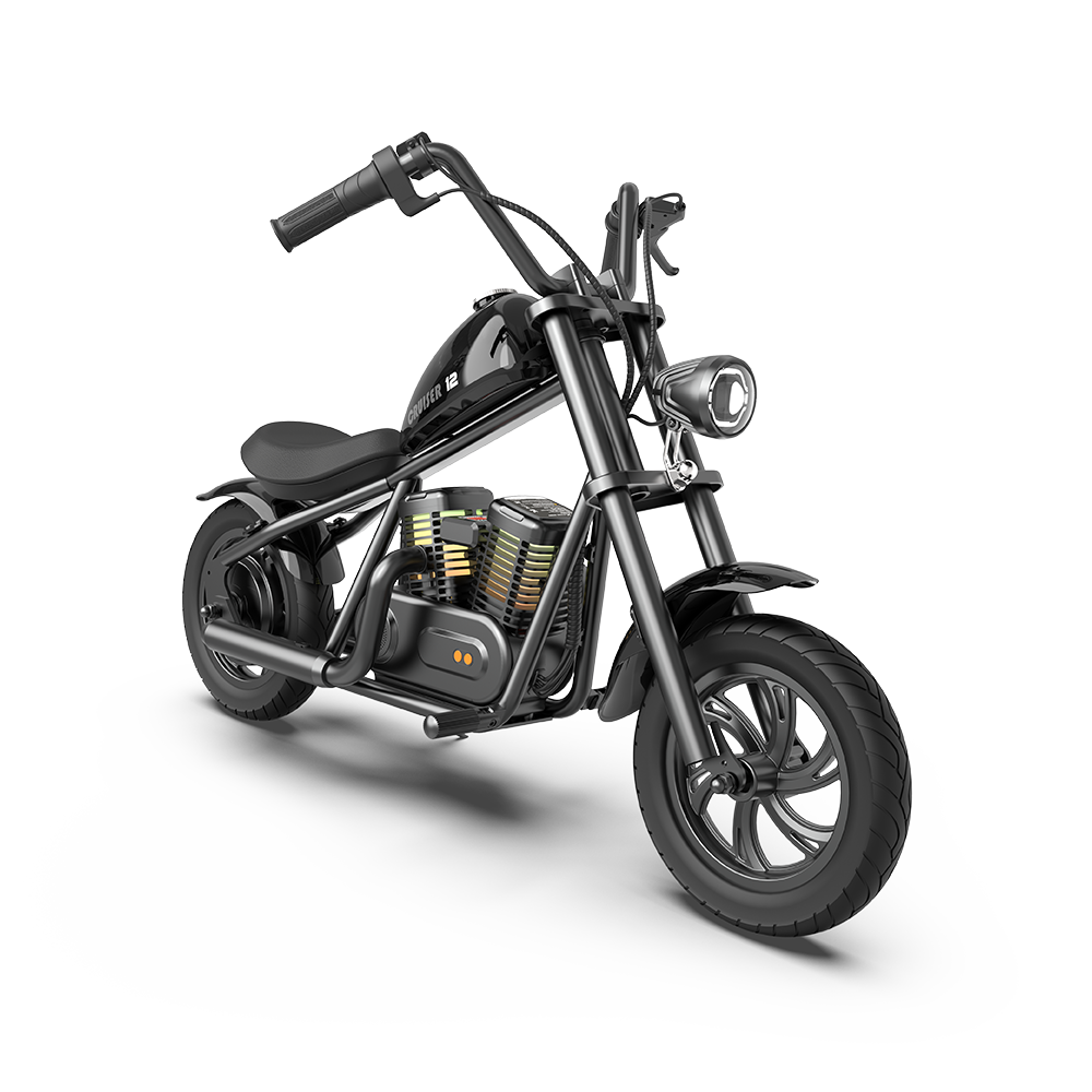 Running Mini Motorcycles Mini Motorcycle Electric Bike with Bluetooth Speaker and LED Lights fo ...