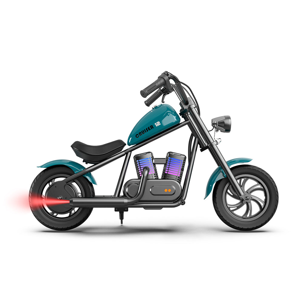 mini-motorcycle-electric-bike-with-bluetooth-speaker-and-led-lights-for-kids-cruiser-12-plus-with-smoke-effect-blue-main