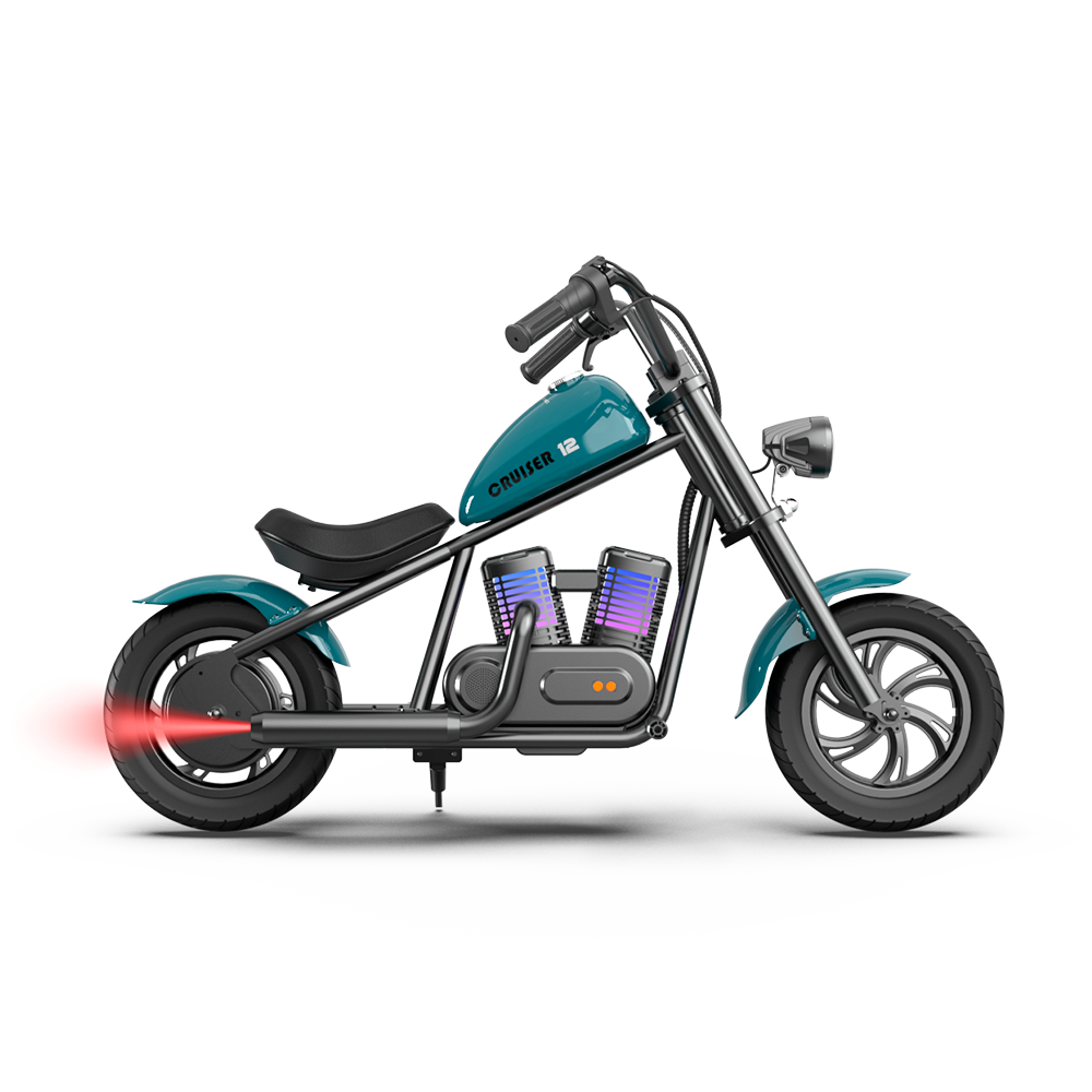 Running Mini Motorcycles Mini Motorcycle Electric Bike with Bluetooth Speaker and LED Lights fo ...